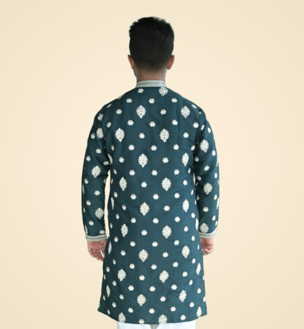 Evergreen Fine Cotton Silk Kurta
