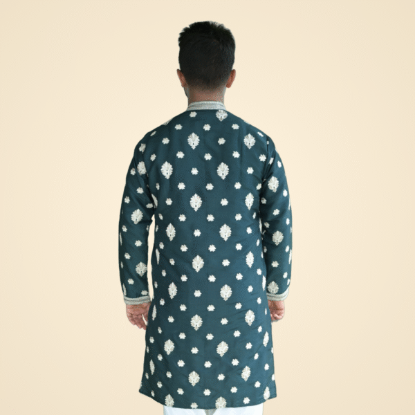 Evergreen Fine Cotton Silk Kurta