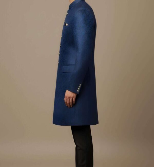 Royal Navy Blue Indo-Western Set