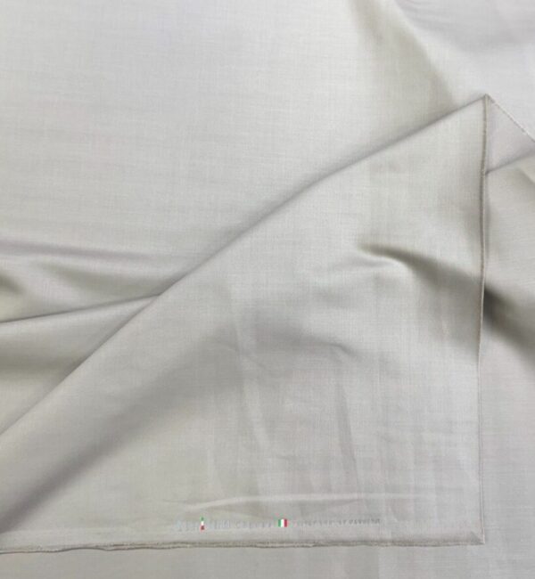 Premium 'Italian Channel' Classic Grey Luxury Suiting Fabric