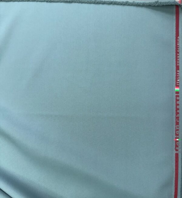 Premium 'Italian Channel' Light Blue Suiting Fabric