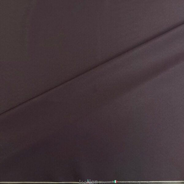 Premium 'Italian Channel' Dark Brown Luxury Fabric