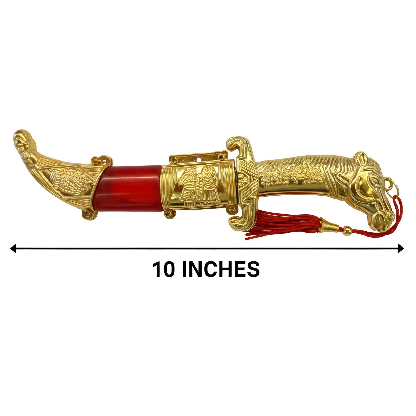 Shahi Virasat: Premium Decorative Gold-Finish Khanjar Collection - Image 2