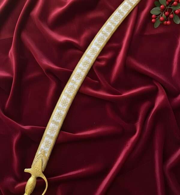 Exquisite Wedding Dulha Kirpan – Royal Groom Accessory