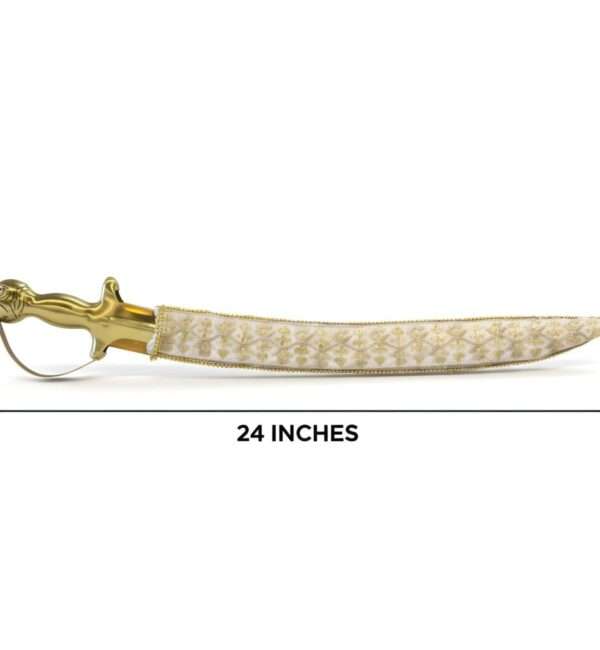 Exquisite Royal Dulha Kirpan – Premium Wedding Accessory