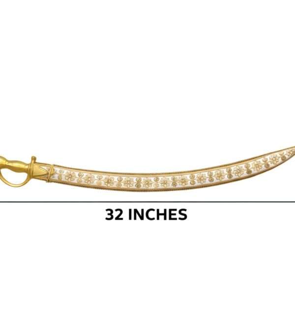 Exquisite Wedding Dulha Kirpan – Royal Groom Accessory